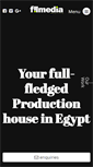 Mobile Screenshot of filmediaegypt.com